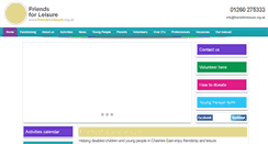 Desktop Screenshot of friendsforleisure.org.uk